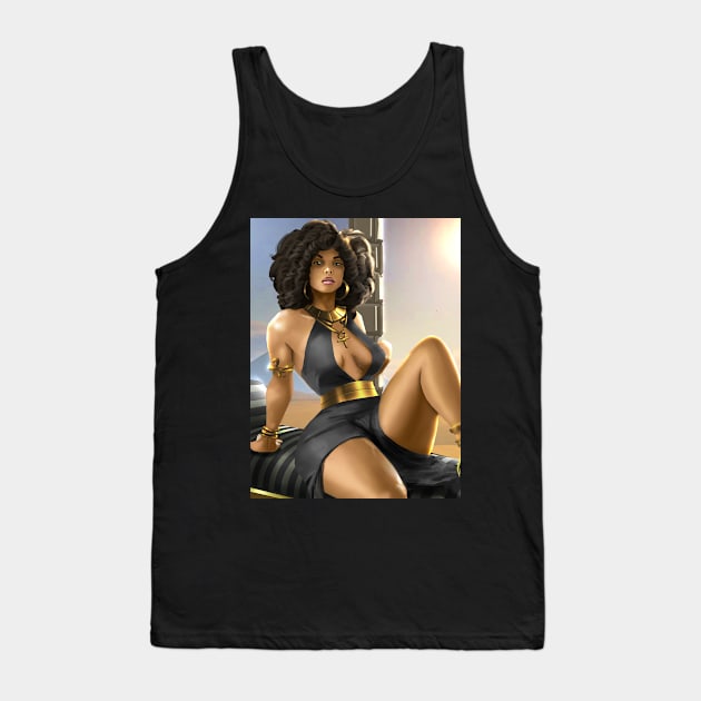 Princess Amirah Collection Tank Top by Beckley Art